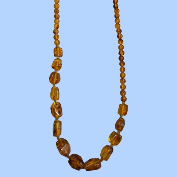 Baltic Amber 20 inch Necklace~ - Picture 3 of 4